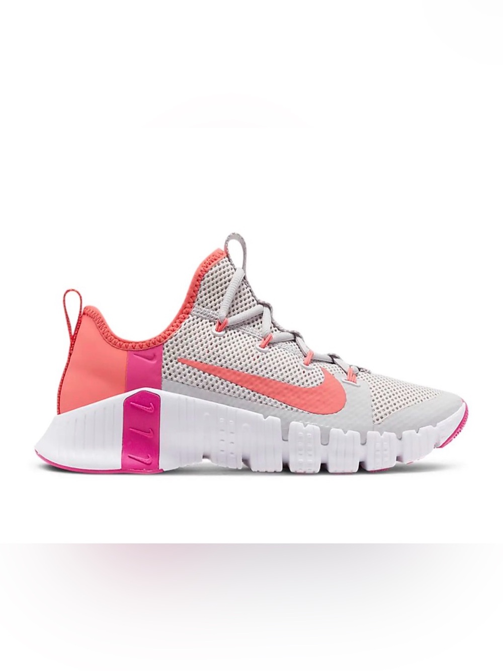 Women’s Nike FREE METCON 3 'VAST GREY FIRE PINK'